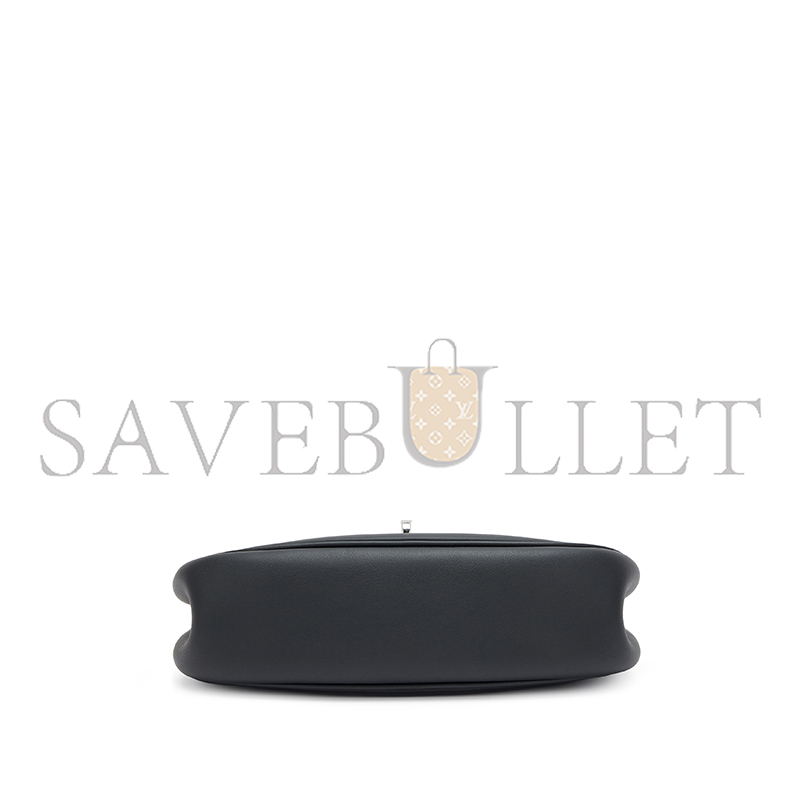 H**mes KELLY MOOVE BLACK SWIFT PALLADIUM HARDWARE (20*11.5*6cm)